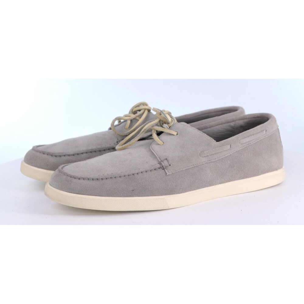 Vince Salerno $230 Men's Lace Up Oxfords Shoes Size EU 45 US 11 Suede Gray